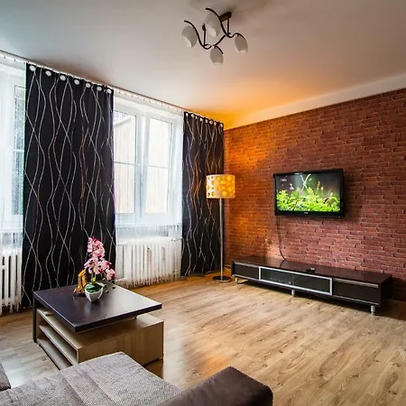 Apartmán Apartament Pink Crane Gdaňsk